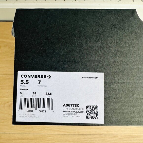 ❤️Rare Converse Chuck Taylor All Star Construct Sz 7 Women Shoes Sneaker A06773C - Picture 8 of 13